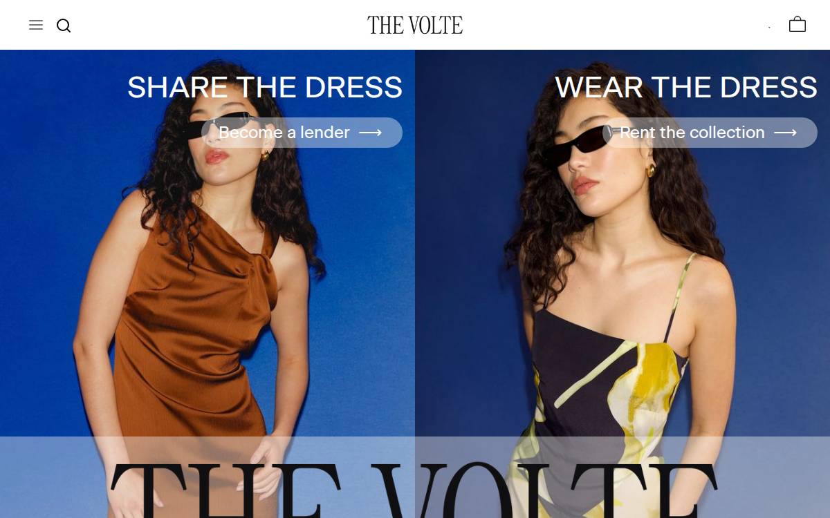 Thevolte website preview