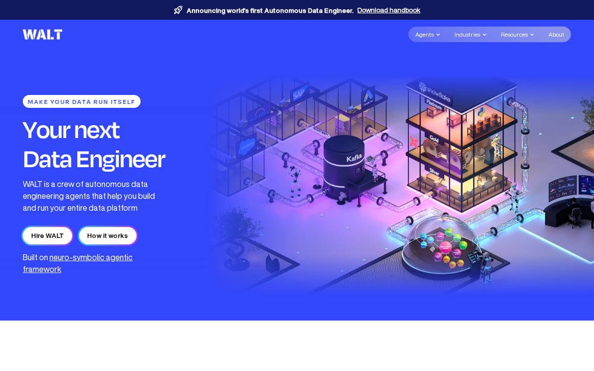 Thewalt website preview