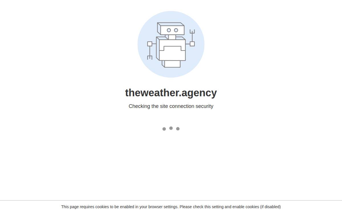 The Weather website preview