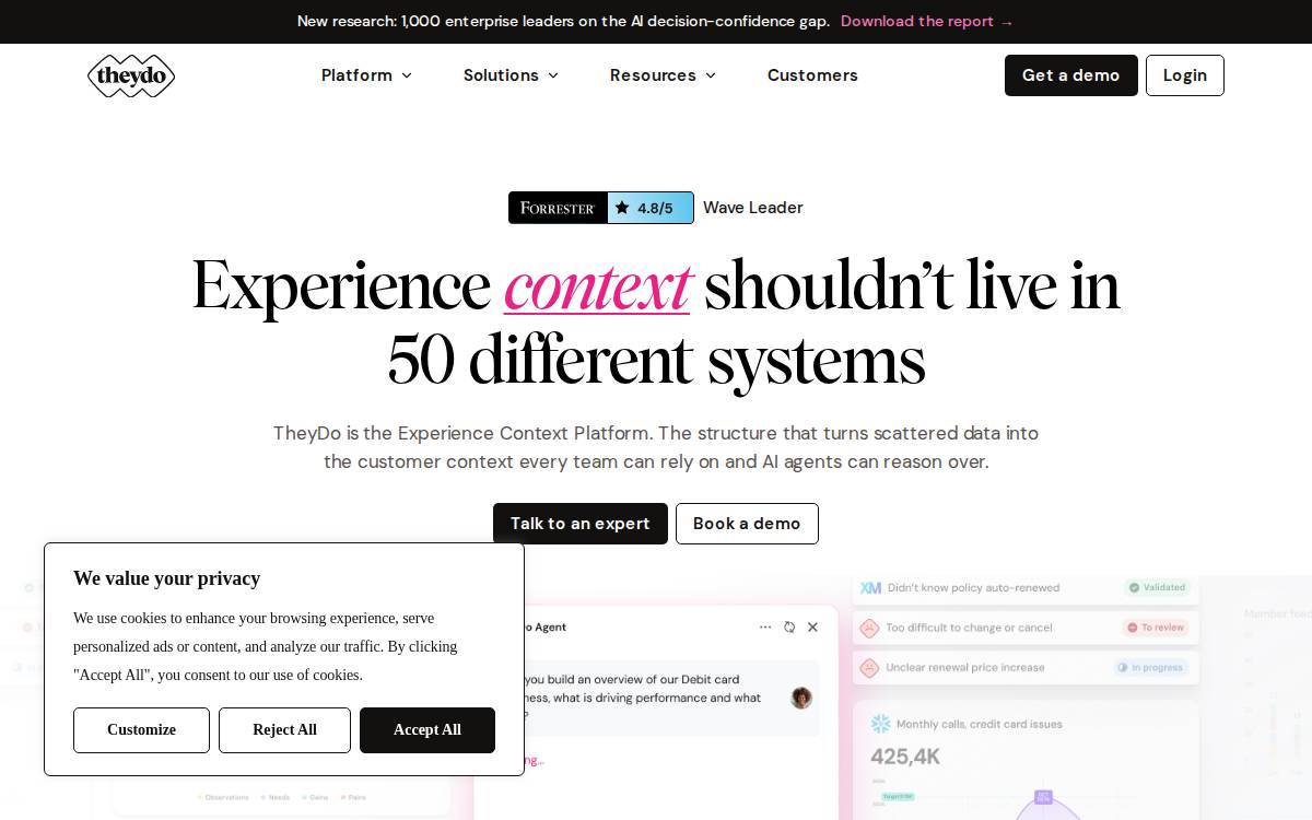 TheyDo website preview