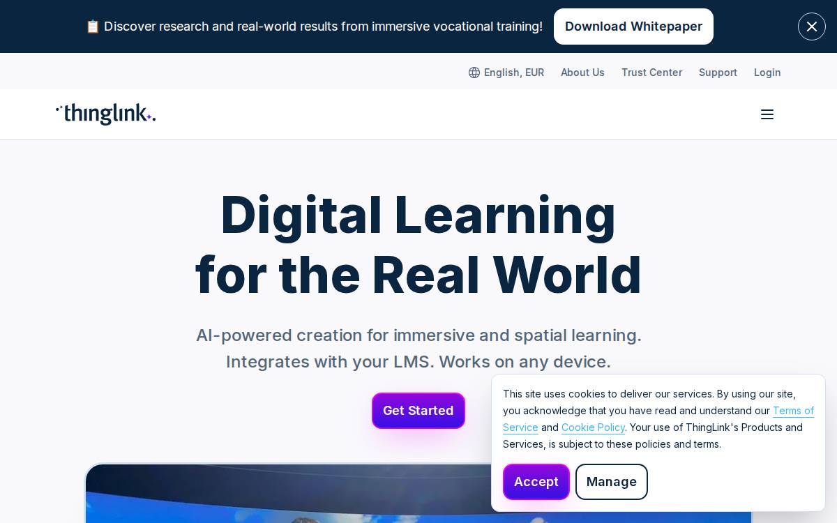Thinglink website preview