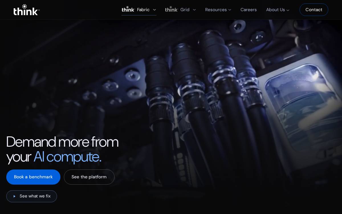 Think website preview