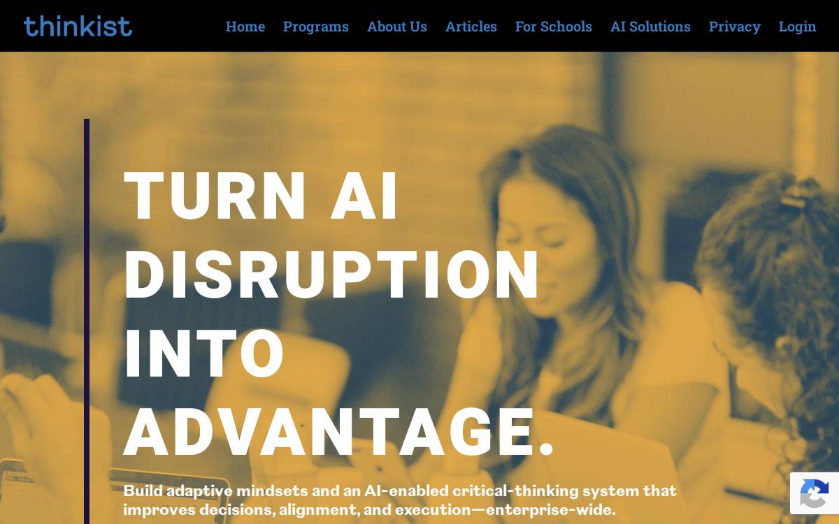 Thinkist website preview