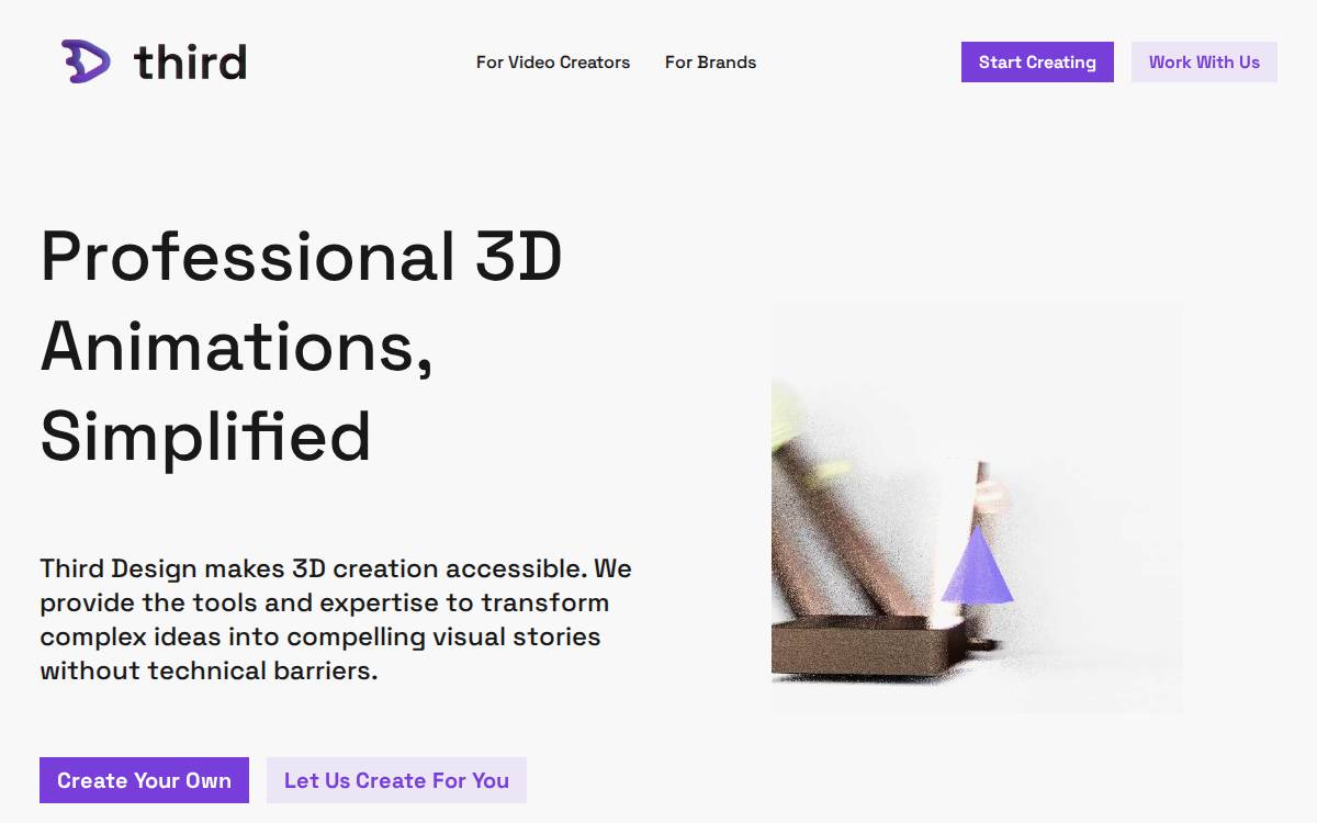 Third Design website preview
