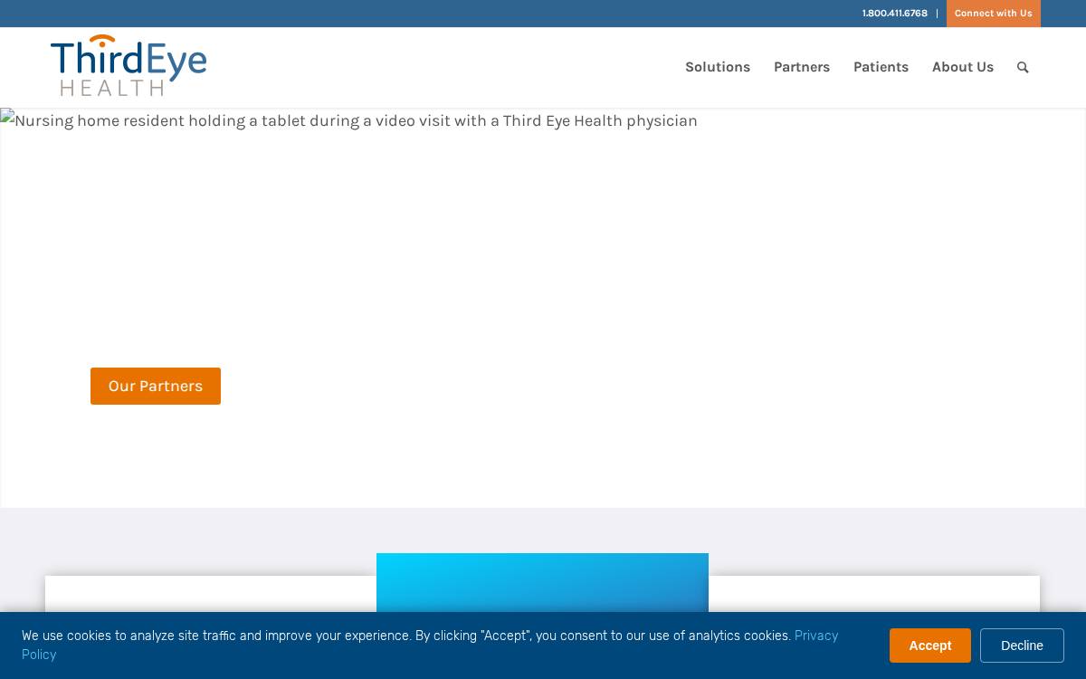 Third Eye Health website preview