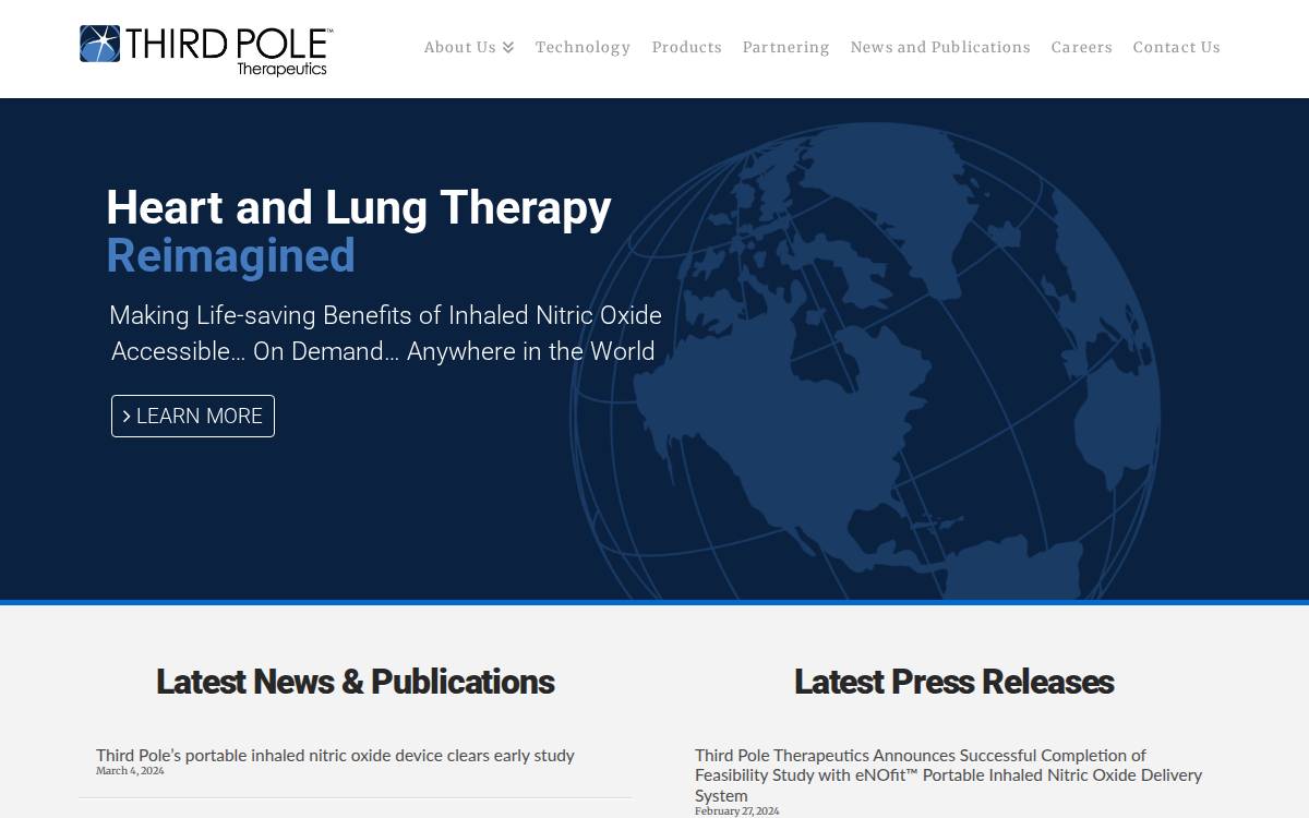 Third Pole website preview