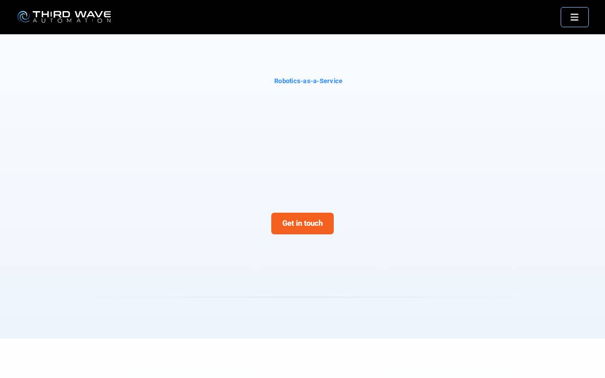 Third Wave Automation website preview
