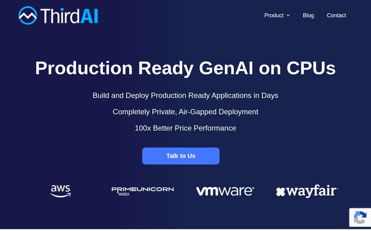 Thirdai website preview