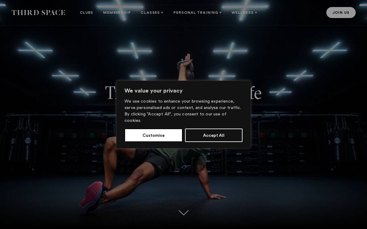 Third Space website preview