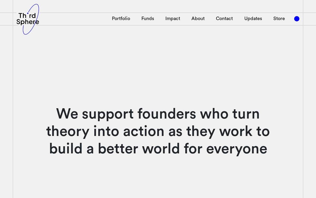 Third Sphere website preview