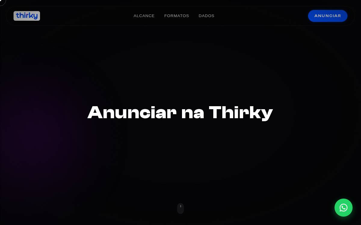 Thirky website preview