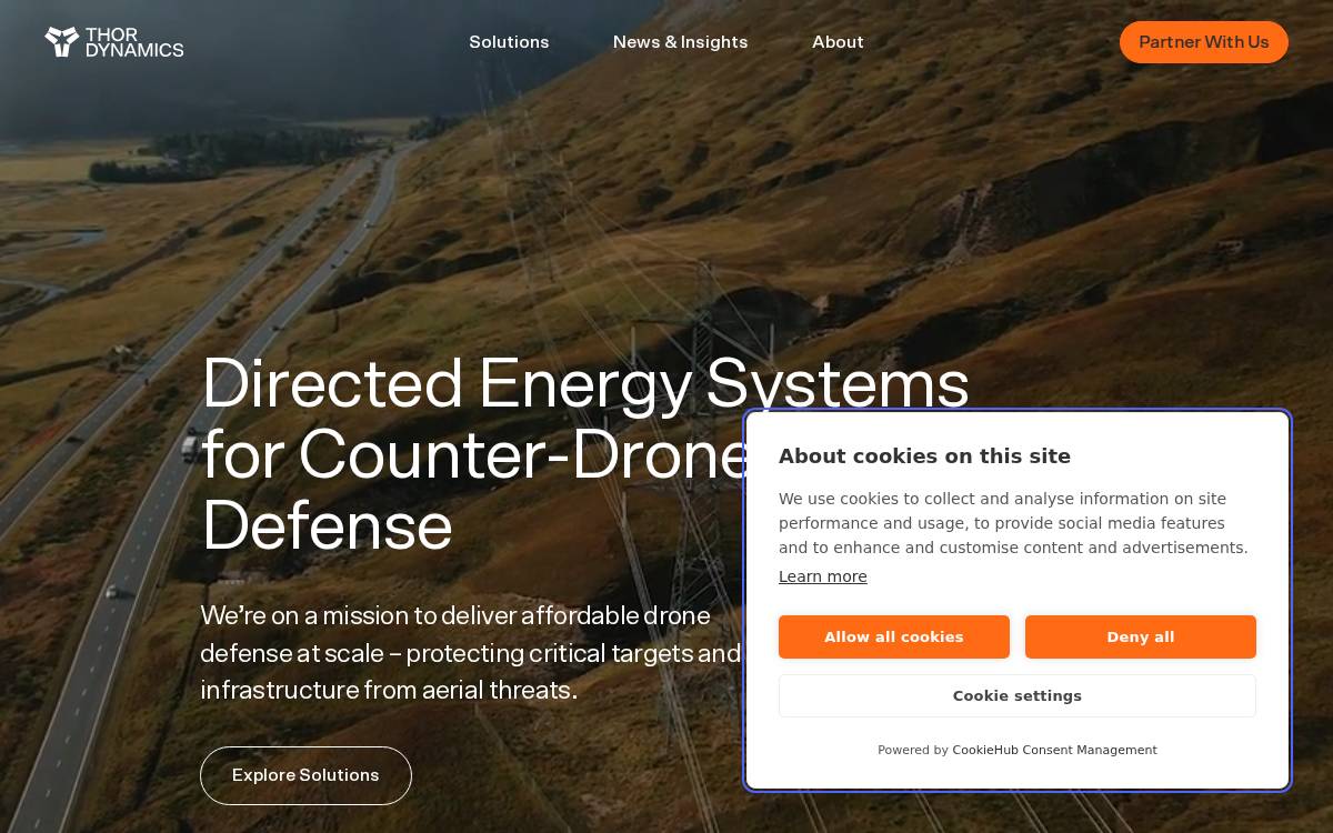 Thordynamics website preview