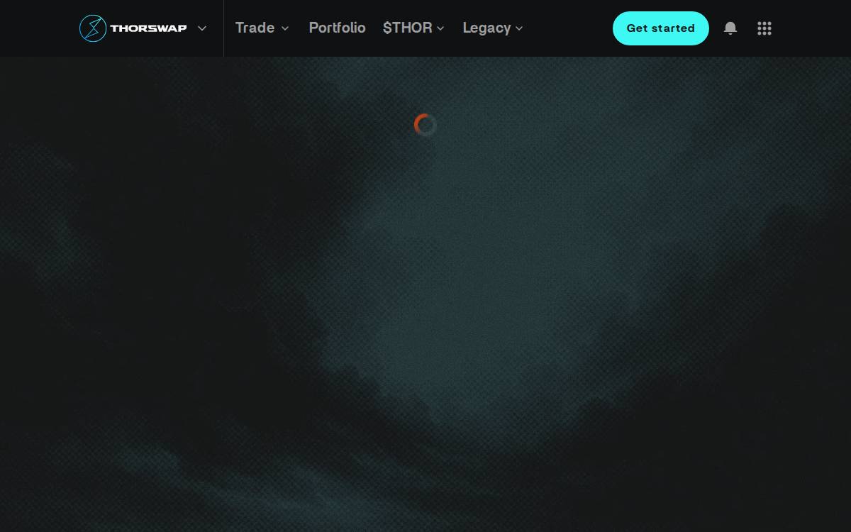 THORSWAP website preview