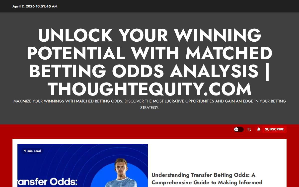 thought equity website preview