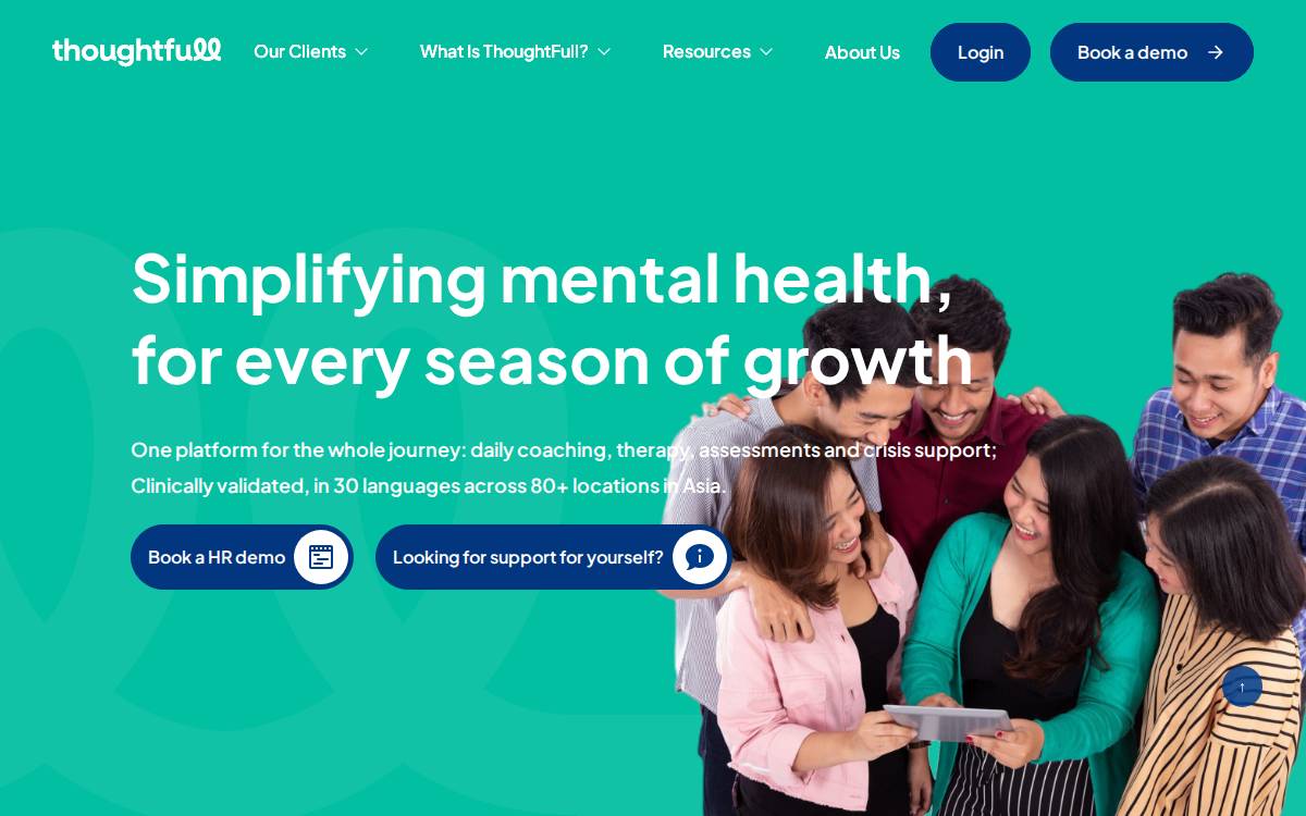 ThoughtFull website preview
