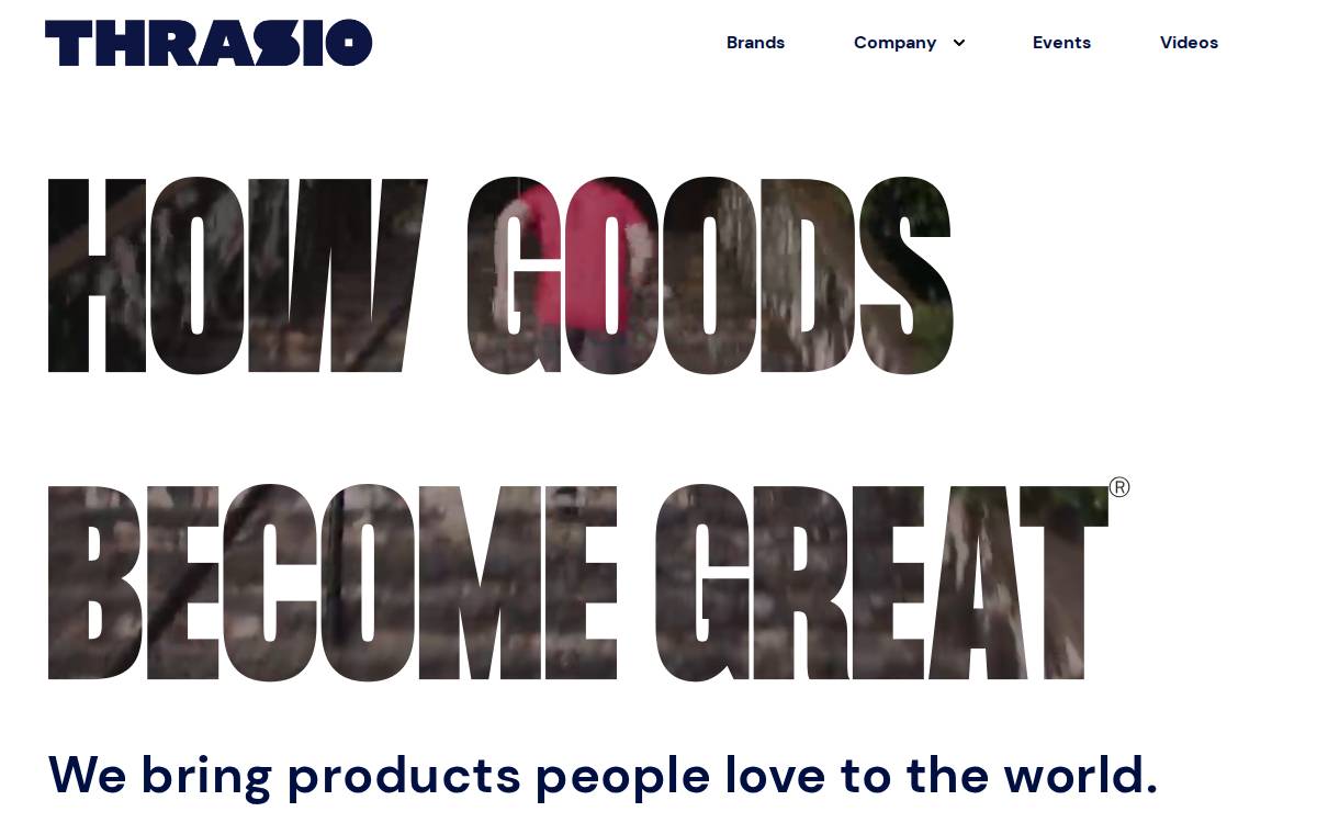 Thrasio website preview