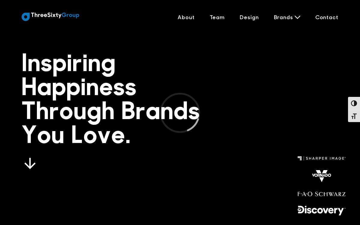 Threesixty Group website preview