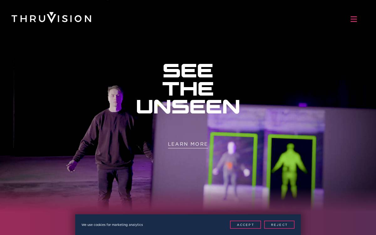 ThruVision Systems Seed website preview