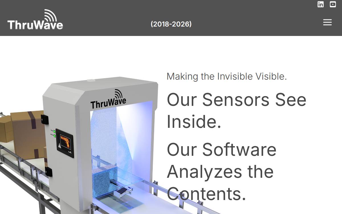 Thruwave website preview
