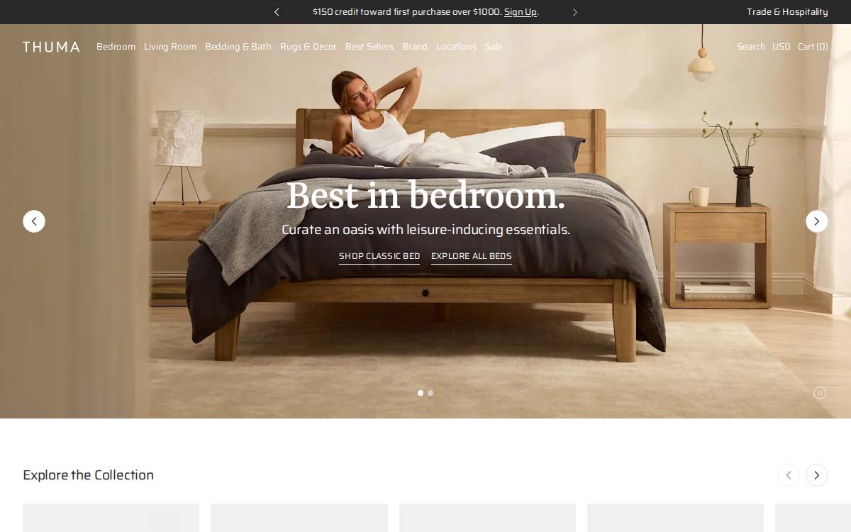 Thuma website preview