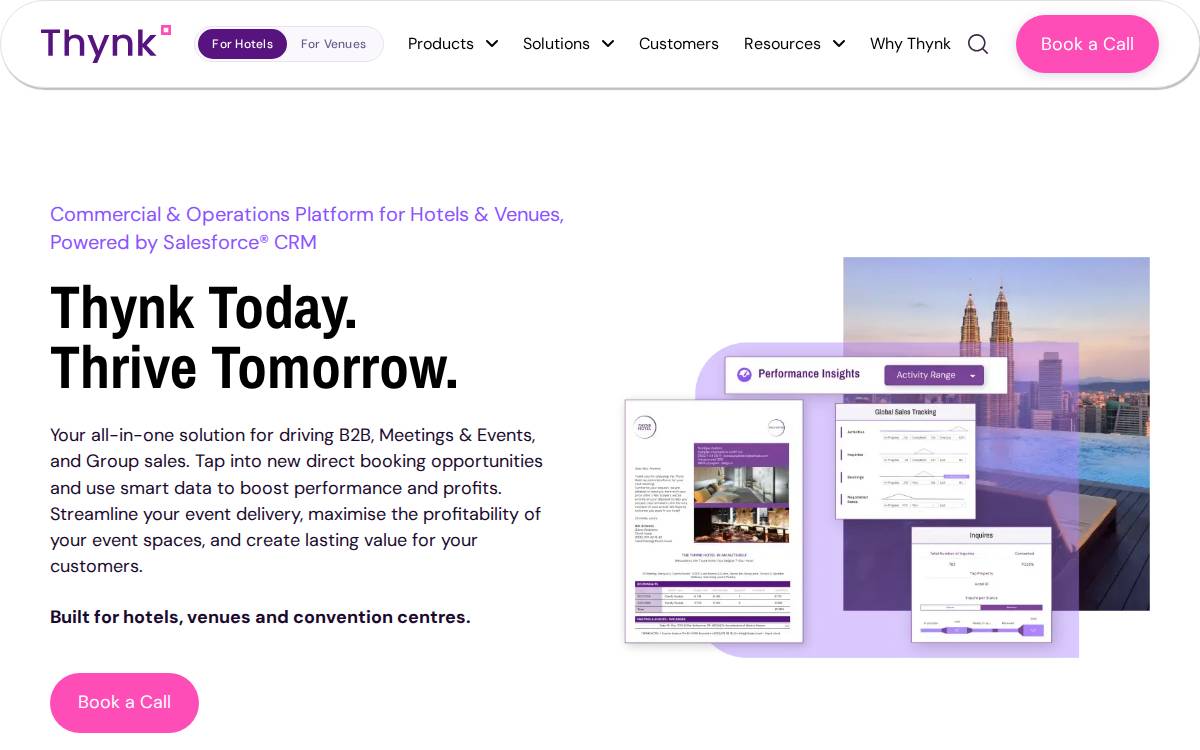 Thynk website preview