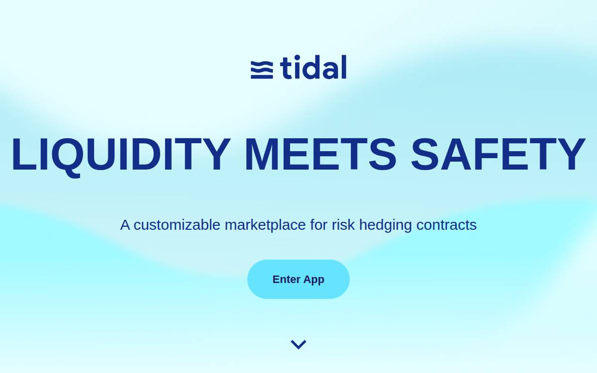 TIDAL website preview