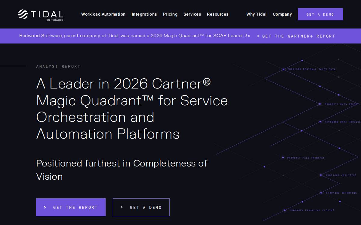 Tidalsoftware website preview