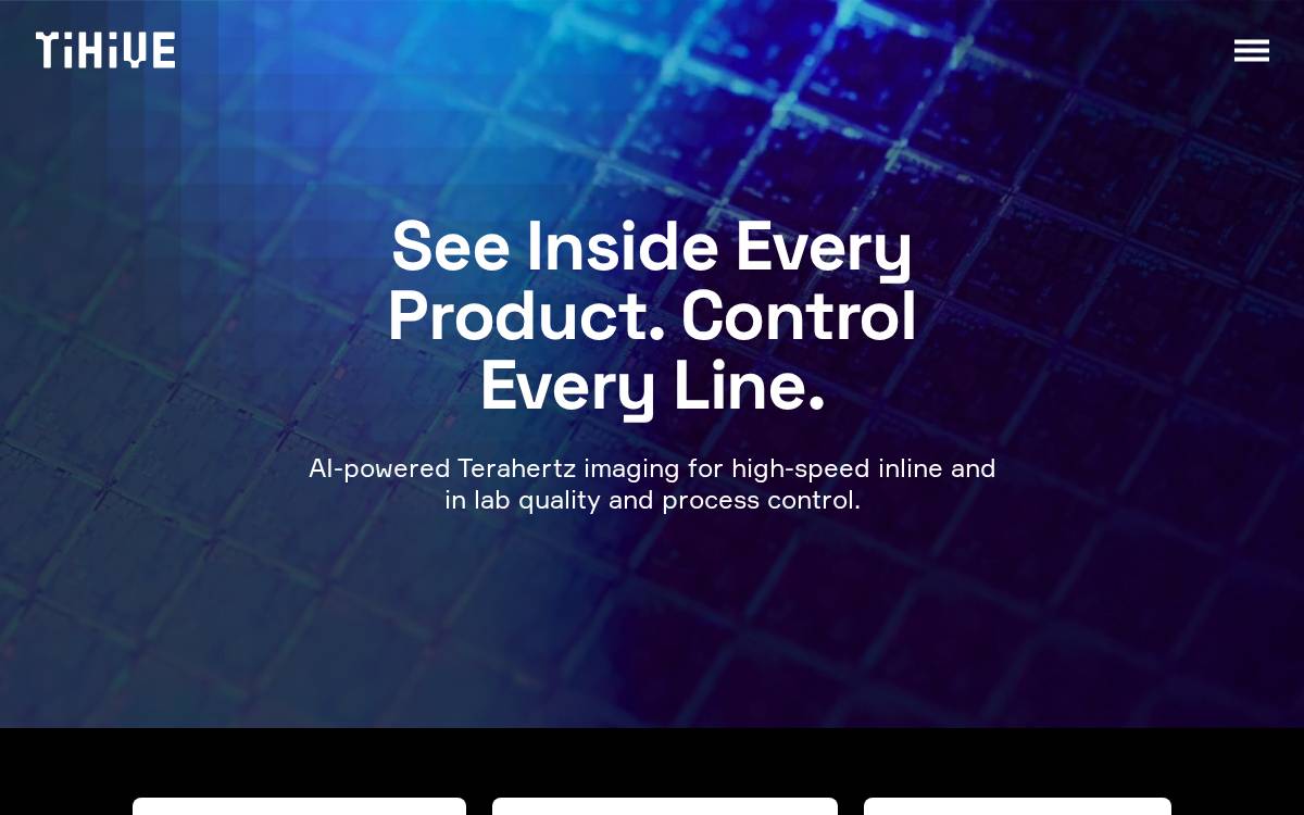 TiHive website preview