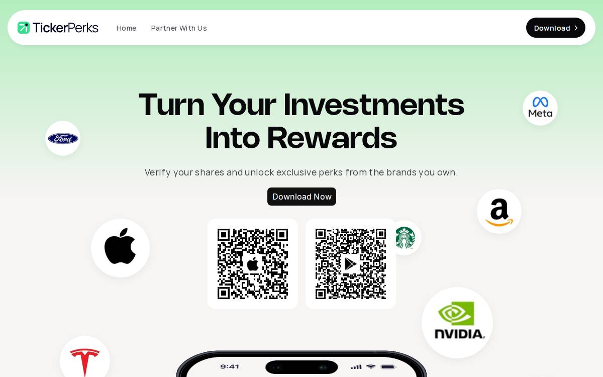 Tiicker website preview