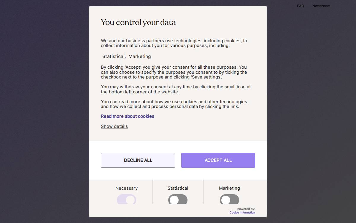 Tiimoapp website preview