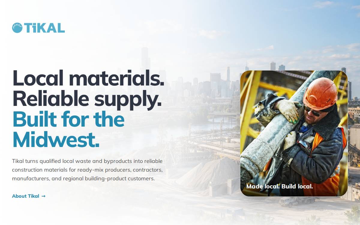 Tikal Industries website preview