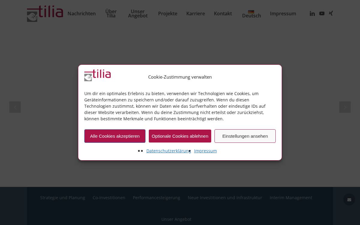 tilia website preview