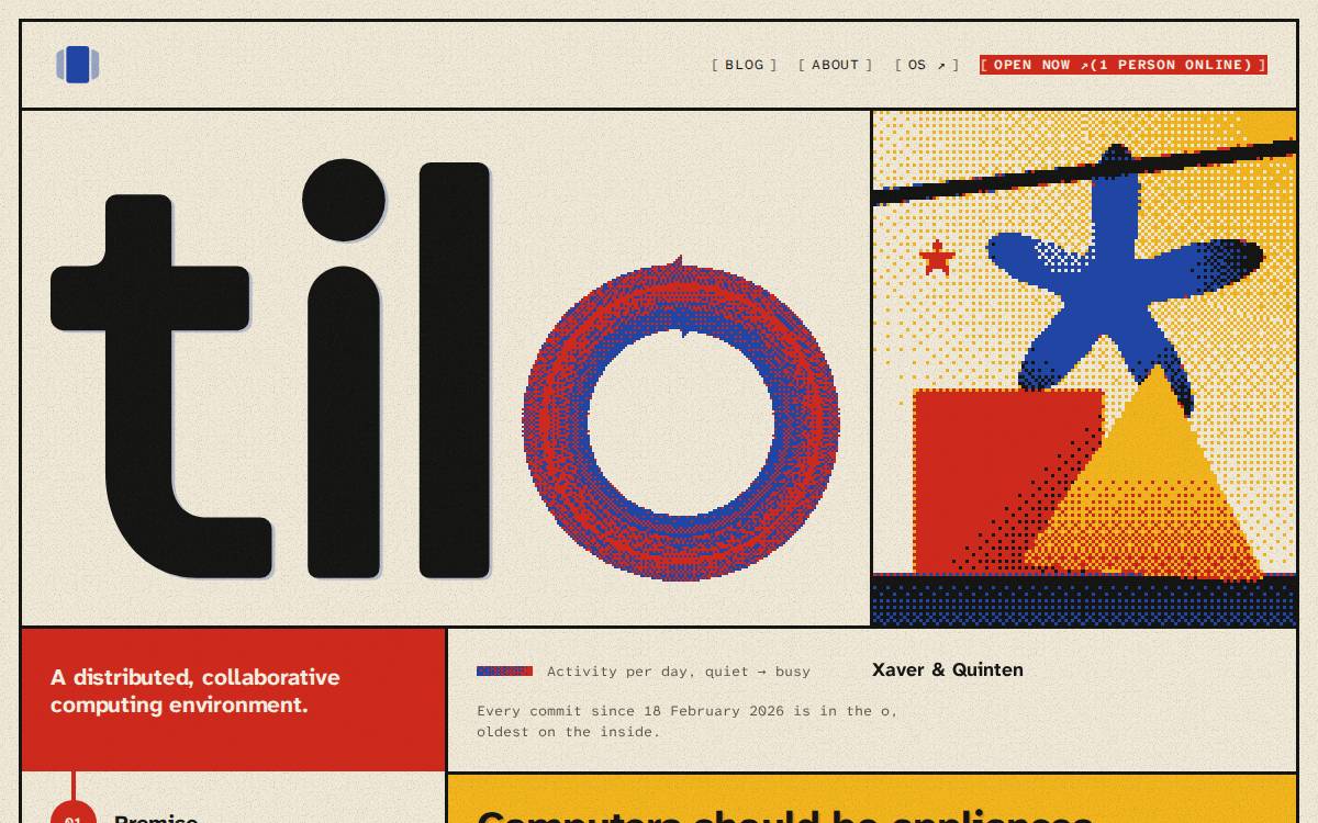 Tilo website preview