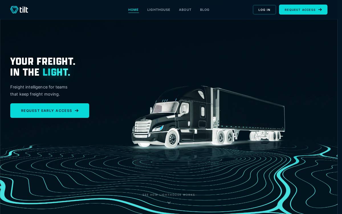 Tilt website preview