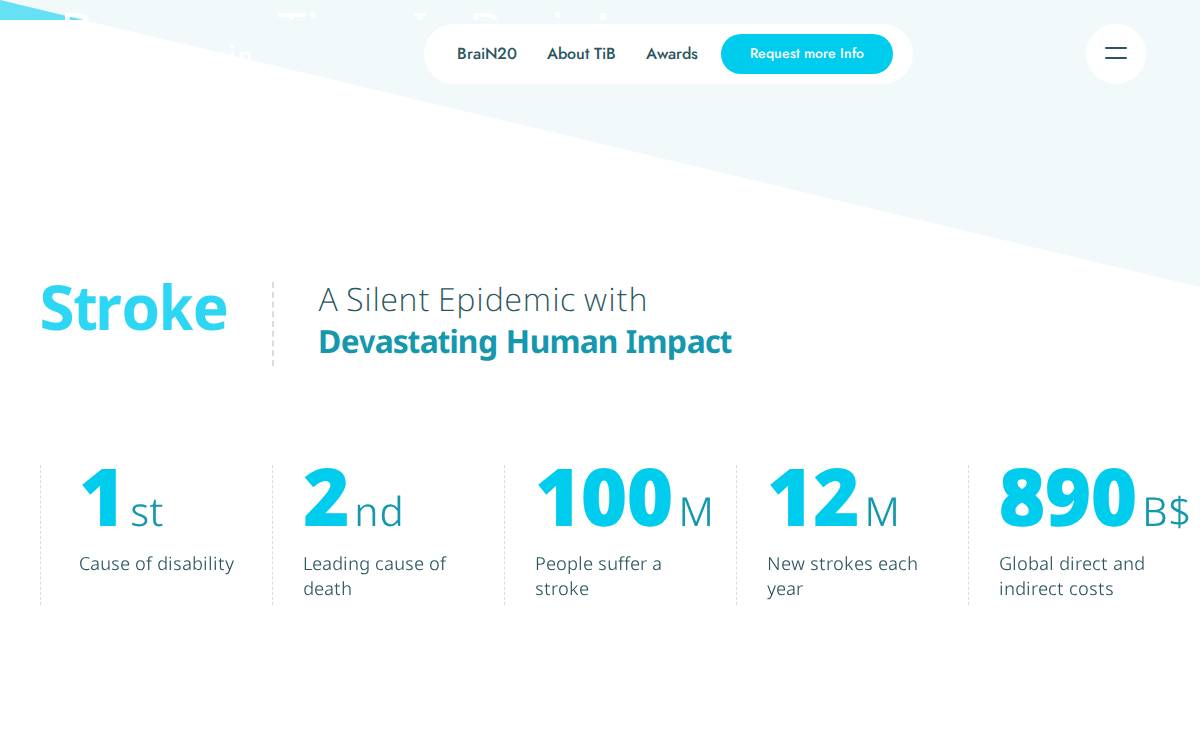 Time is Brain website preview