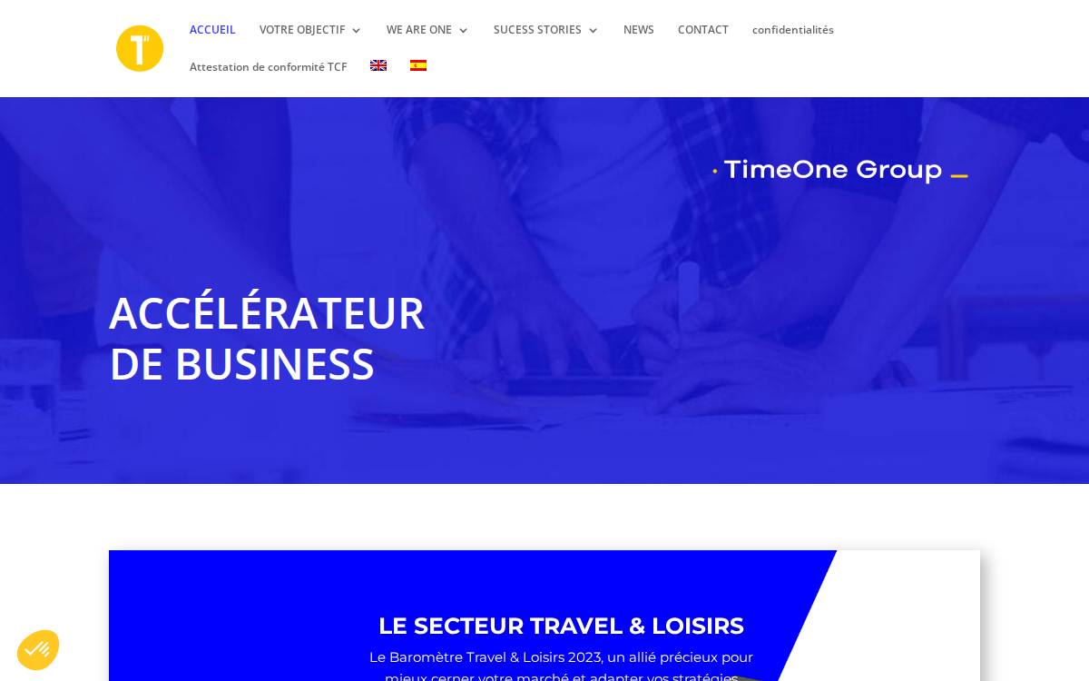 TimeOne Group website preview