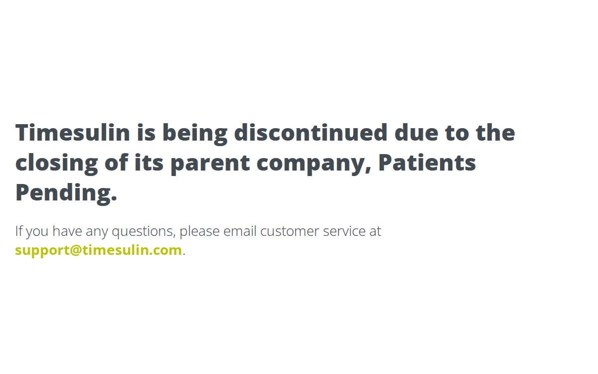 Timesulin website preview