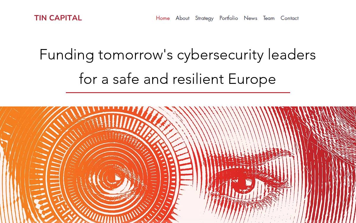 TIN Capital website preview
