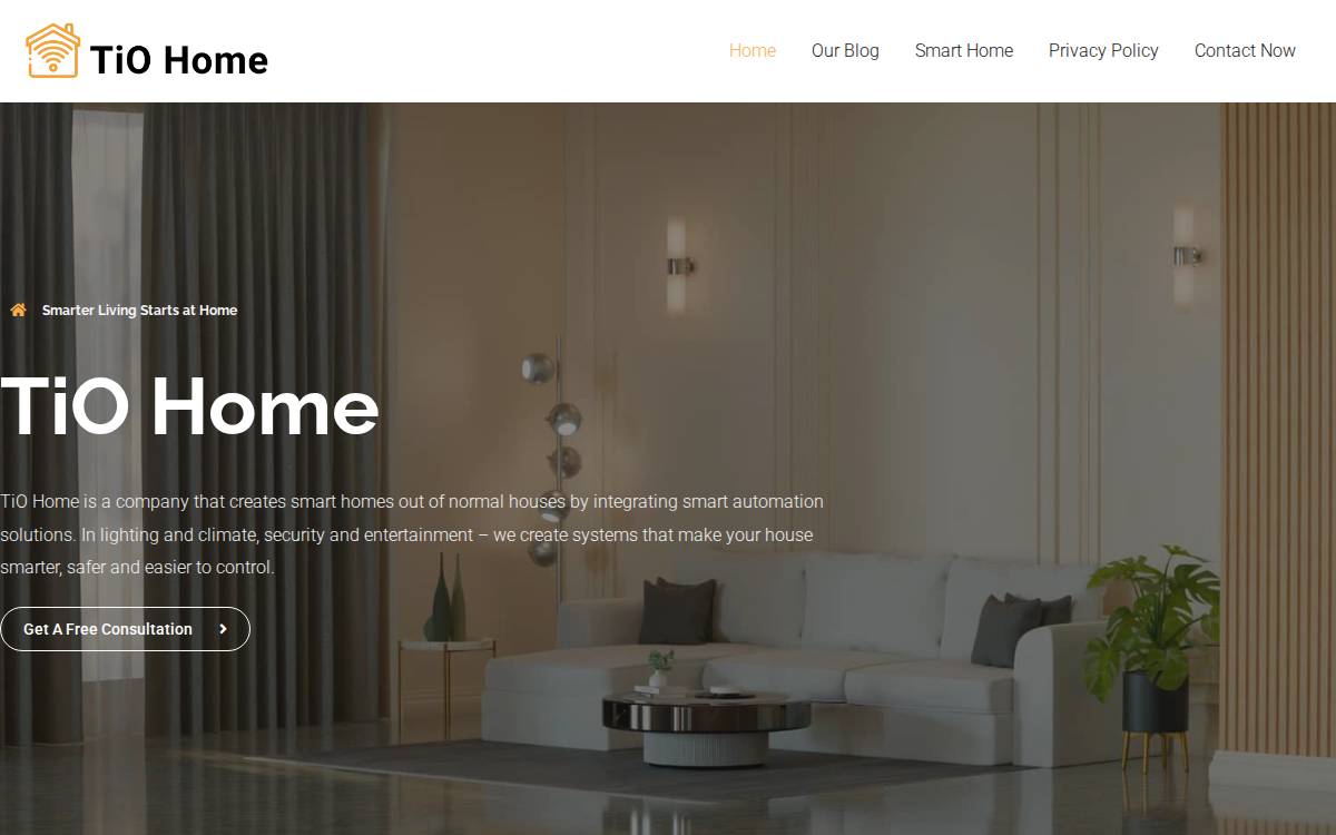 TiO website preview