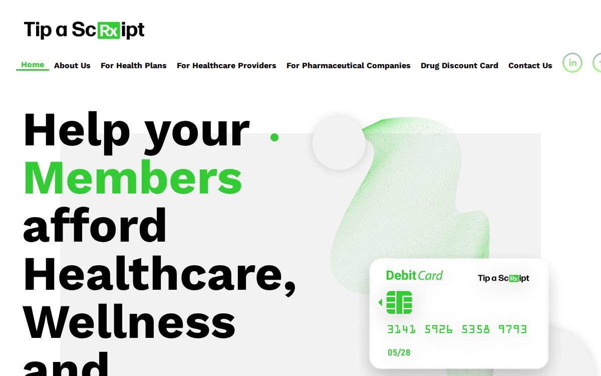 Tip A ScRxipt website preview