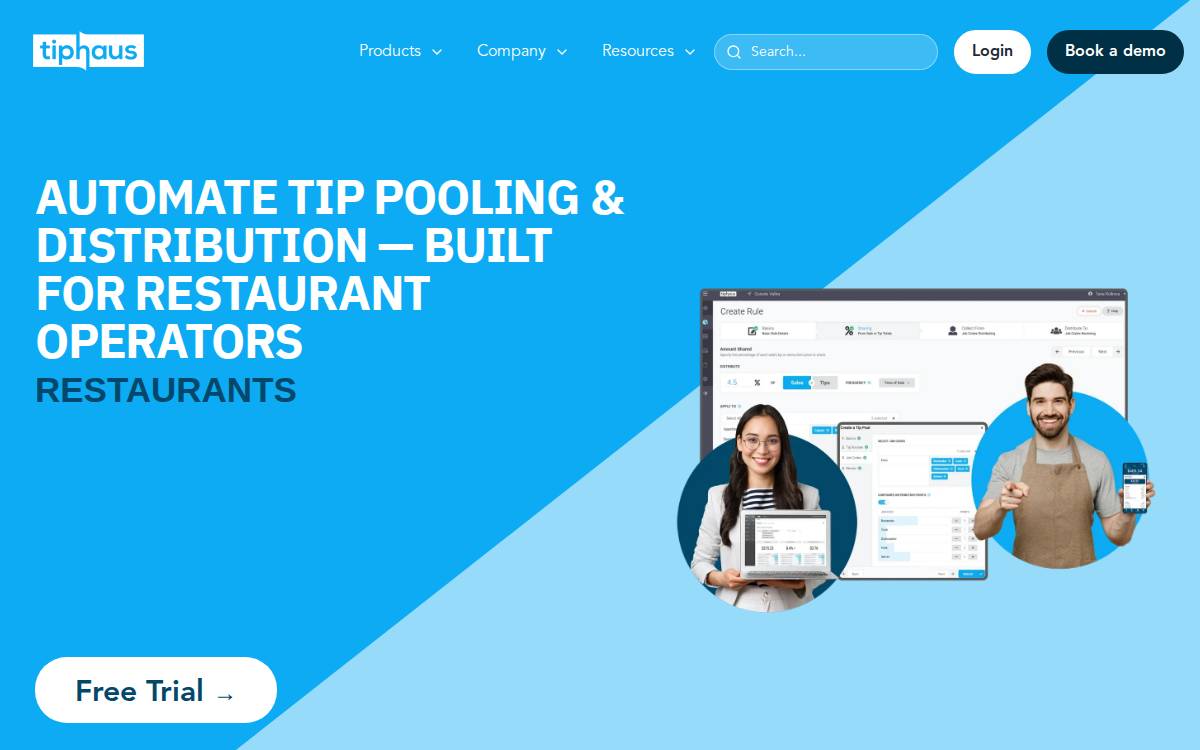TipHaus website preview