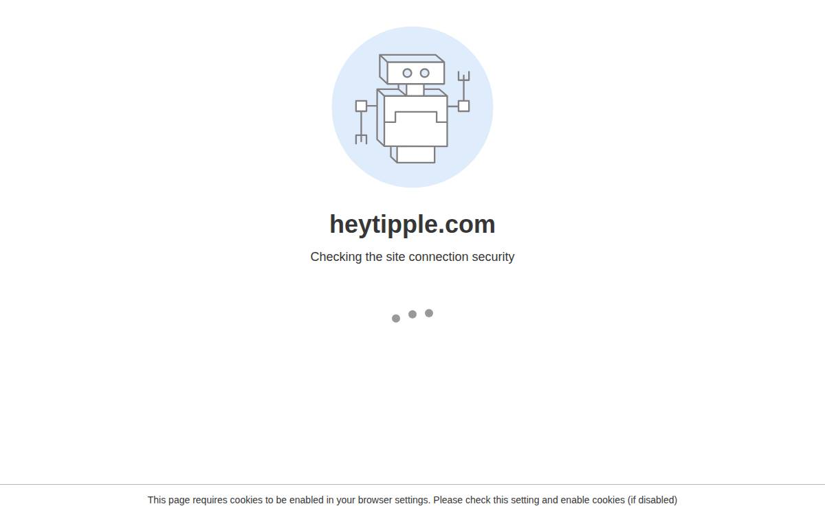 Tipple website preview