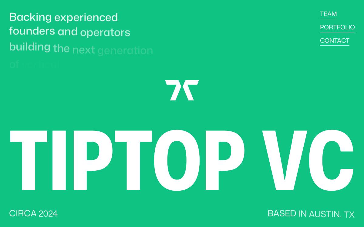 Tiptop website preview