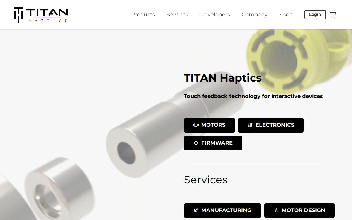 Titan website preview