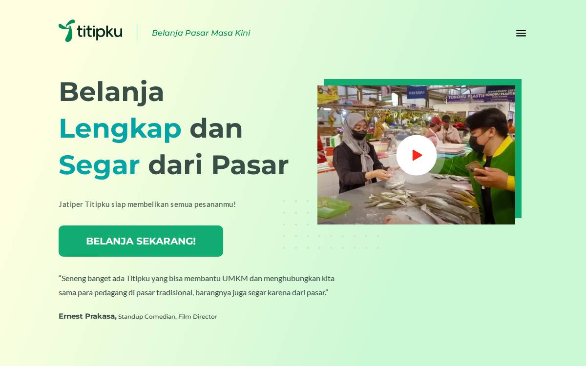 Titipku website preview