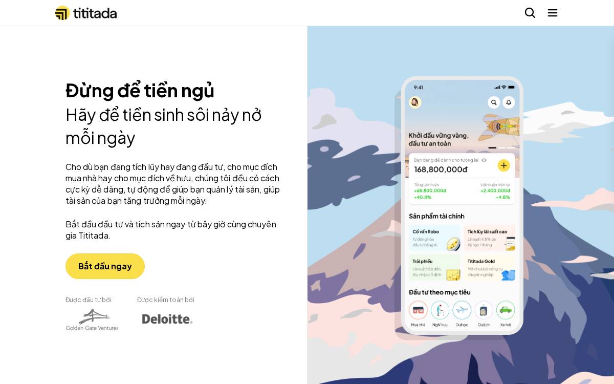 Tititada website preview