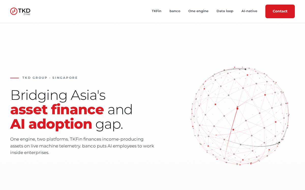 TKD Group website preview