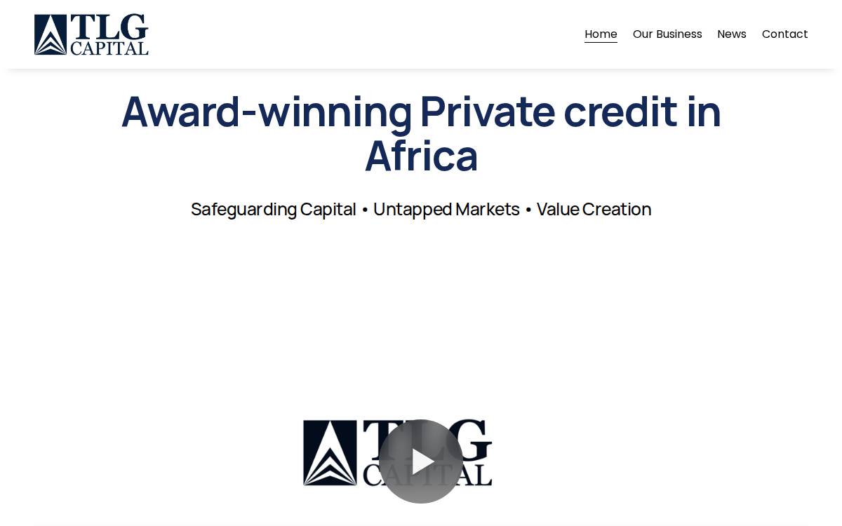 Tlgcapital website preview