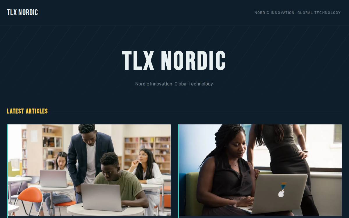 TLX website preview