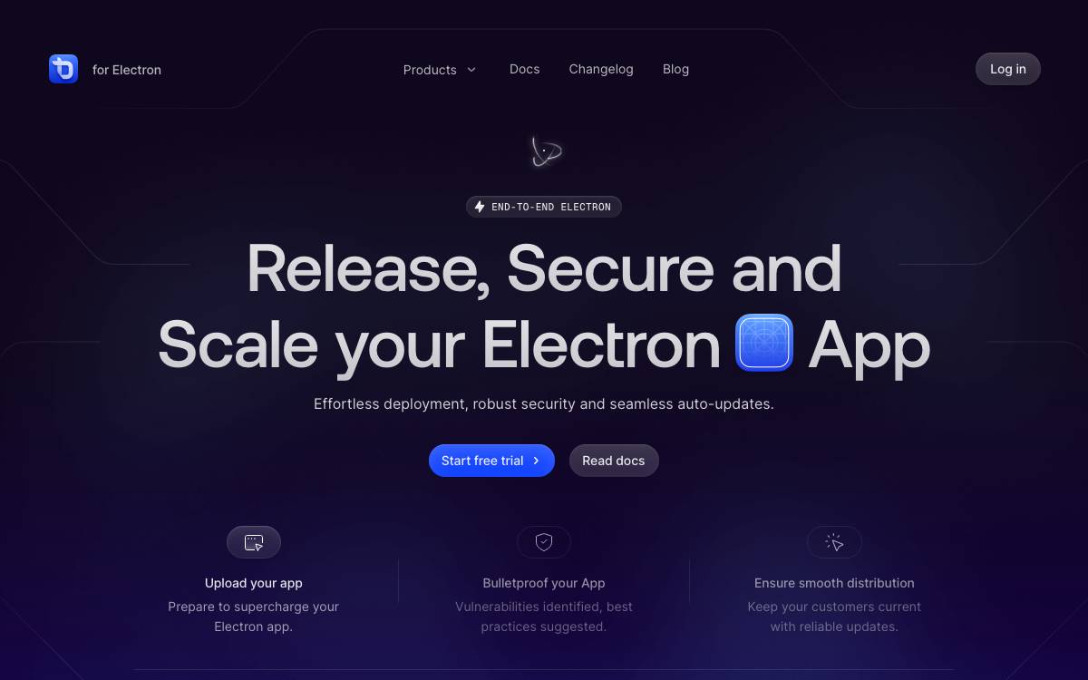 ToDesktop website preview